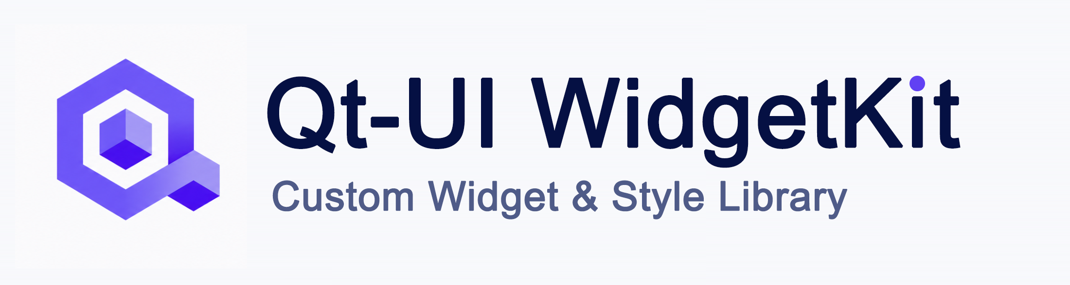 Qt-UI WidgetKit logo